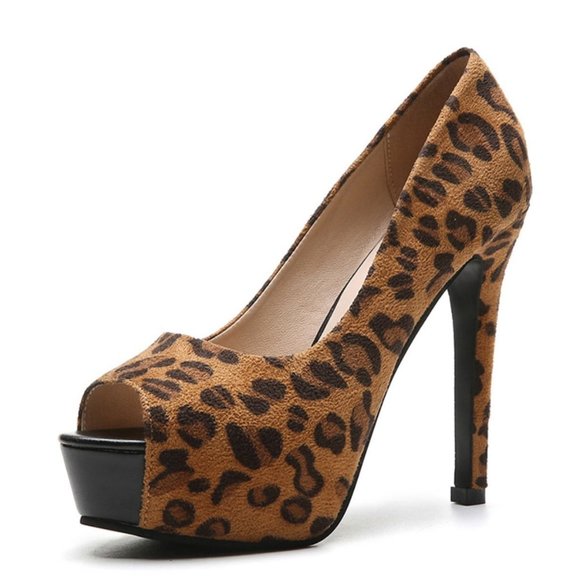 The new leopard print high heels for women in 2021 - Picture 8 of 17